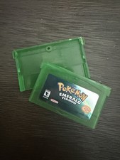 Nintendo Pokemon Emerald Video Game CASE ONLY