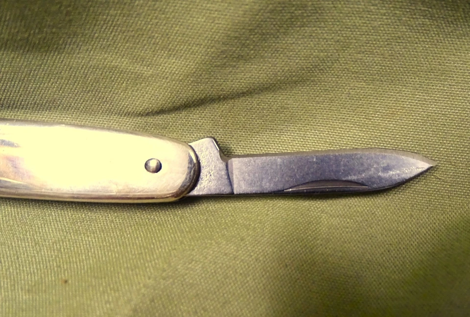 Cuchillo Publicitario Camillus (Monroe Hardware Co. Año 2000) Camillus NY Hecho en EE. UU. Foto 4 de 4