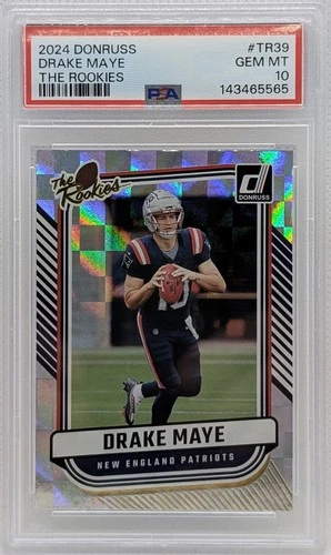 2024 Panini Donruss - The Rookies Drake Maye #TR-39 (RC)