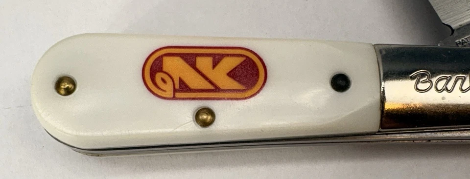 Navaja de Bolsillo Vintage NK Seeds Barlow Colonial Color Marfil 2 Hojas Foto 2 de 4