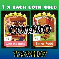 1 x With the Band & 1 x Elmer Fudd COMBO (Gol...