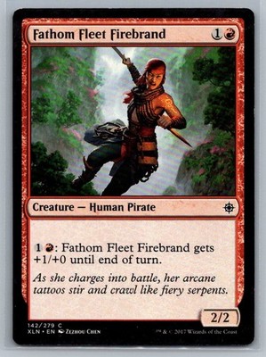 Fathom Fleet Firebrand, 142/279, Ixalan, Common, MTG Game