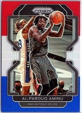 2021-22 Panini Prizm #219 Al-Farouq Aminu Red White and Blue