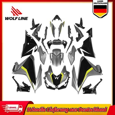 WOLFLINE Bodywork Fairing Kit For HONDA CBR 500R 2019 2020 2021 ABS Plastic