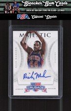 2012-13 Panini Crusade 89 Rick Mahorn Majestic Signatures Auto