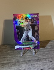2020 Panini Prizm - Sheldon Neuse #46 Purple Prizm (RC)