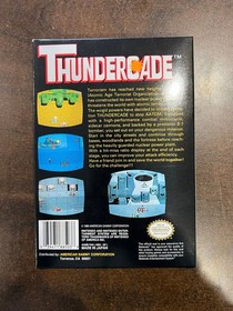 Thundercade Nintendo NES Complete In Box CIB - MINTY BOX!!