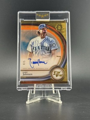 2024 Topps Five Star Autograph Randy Johnson /5 #FSA-RJO Seattle Mariners
