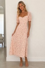 $300 Reformation Gloria Floral Dress In Corinne Size 4 (S)