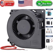 Powerful 12V Brushless Blower Fan with 3000 RPM - Quiet Efficient Cooling