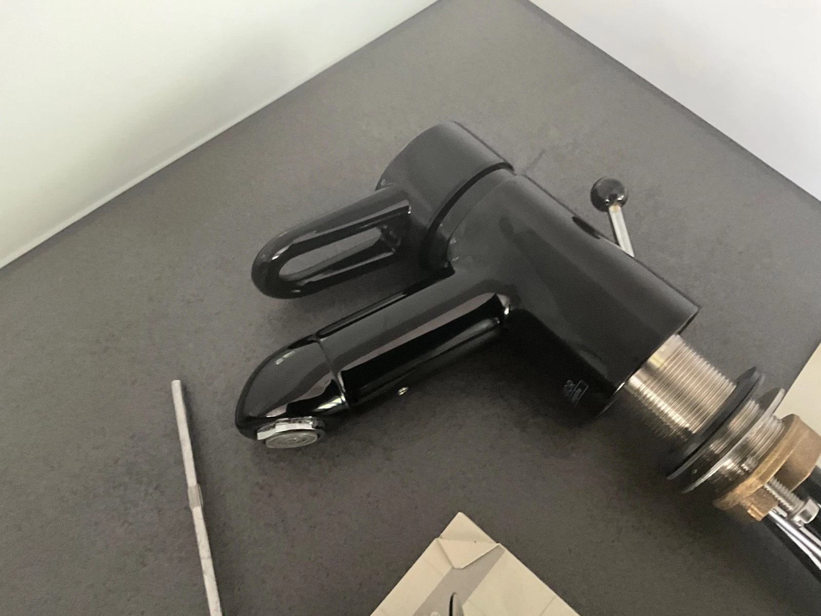 Hansgrohe Axor Uno Basin Mixer Tap in Black, 90s
Opens in a new window or tab