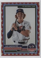 2023 Panini USA Baseball Stars & Stripes Red Prizm /149 Alex Harrington #27 19l7