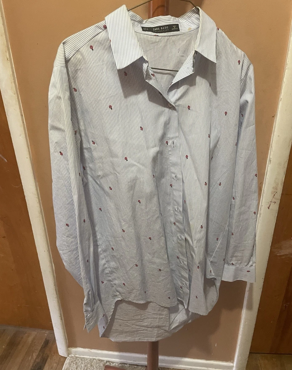 zara dress shirts Men's Black Shirts