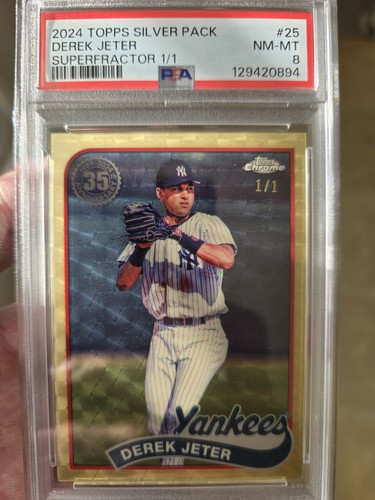 2024 Topps Chrome "Silver Pack" as A 1989 Topps Foil 35th Anniversary Refractor