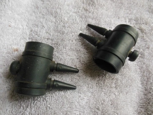 2 Vintage Tonka Rubber Air Filters, Replacements, Great Used Condition