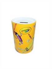 Coin Bank for Kids Crayola. Bright Yellow Color