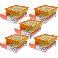 5X Mahle / Knecht LX 2108 Luftfilter Filter Air