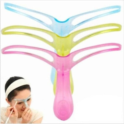 Augenbrauenformer Make-up Schablone Werkzeug DIY Brow Arch Shaping Template Wiederverwendbar