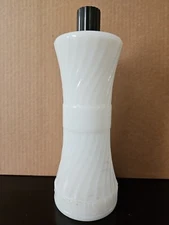 RARE Vintage Jergens Lotion Milk Glass Bottle