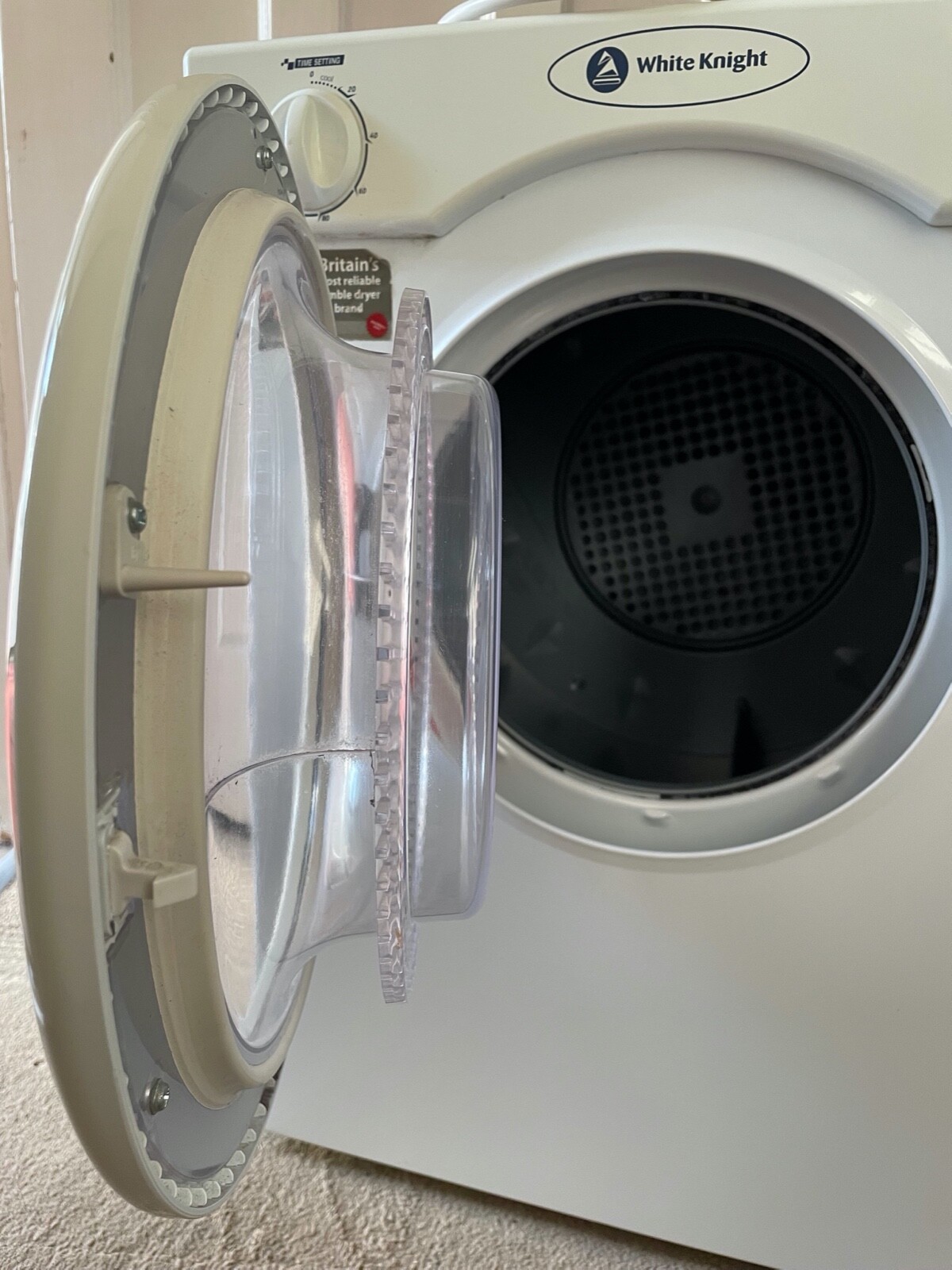 White Knight Compact Tumble Dryer 3kg Vented Excellent Lightly Used