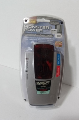 Monster Appliance Power Center Surge Protector  AP200 New, Factory Sealed