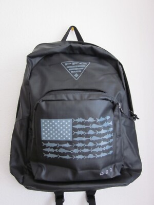 Columbia Unisex PFG PHG Zigzag 22L Backpack, Black/PFG Fish Flag