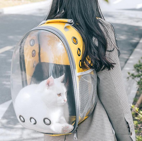 US Astronauta Mascota Gato Perro Cachorro Mochila Bolsa de Viaje Estuche Cápsula Vista Completa - Imagen 61 de 61