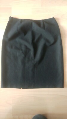 Benetton Rock Schwarz Gr. 36 hinten Schlitz Klassisch Neuwertig