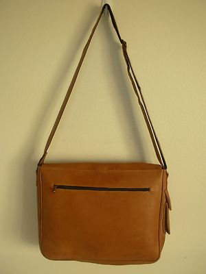 Sac Messenger En Cuir Véritable Du Népal - Ordinateur Portable Cross Body - Fait Main