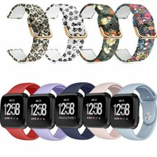 Replacement Silicone Rubber Band Strap Wristband For Fitbit Versa 1 2 Lite Watch