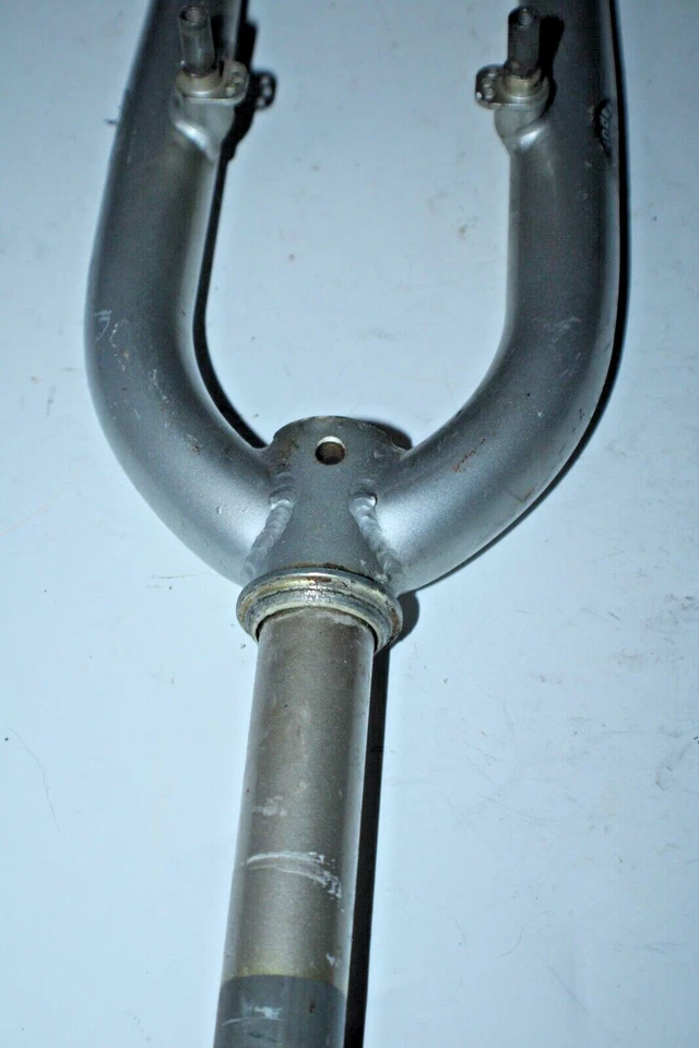 Rigid MTB Fork 26" 1" Threaded 150mm Silver Steel Canti Dirt Hybrid USA Shipper! - Image 4 of 4