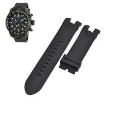 Pro Diver 17812 26mm Black Rubber Watch Strap For Invicta