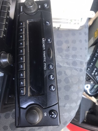 Becker Traffic Pro BE4720 Navigation System Car Stereo CD Player + Code ...