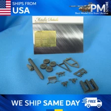 Metallic Details MDR7228 Detailing Tiny Tim Rocket with trailer 1/72