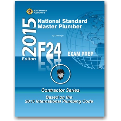 F24 National Standard Master Plumber Questions Workbook ICC Exam