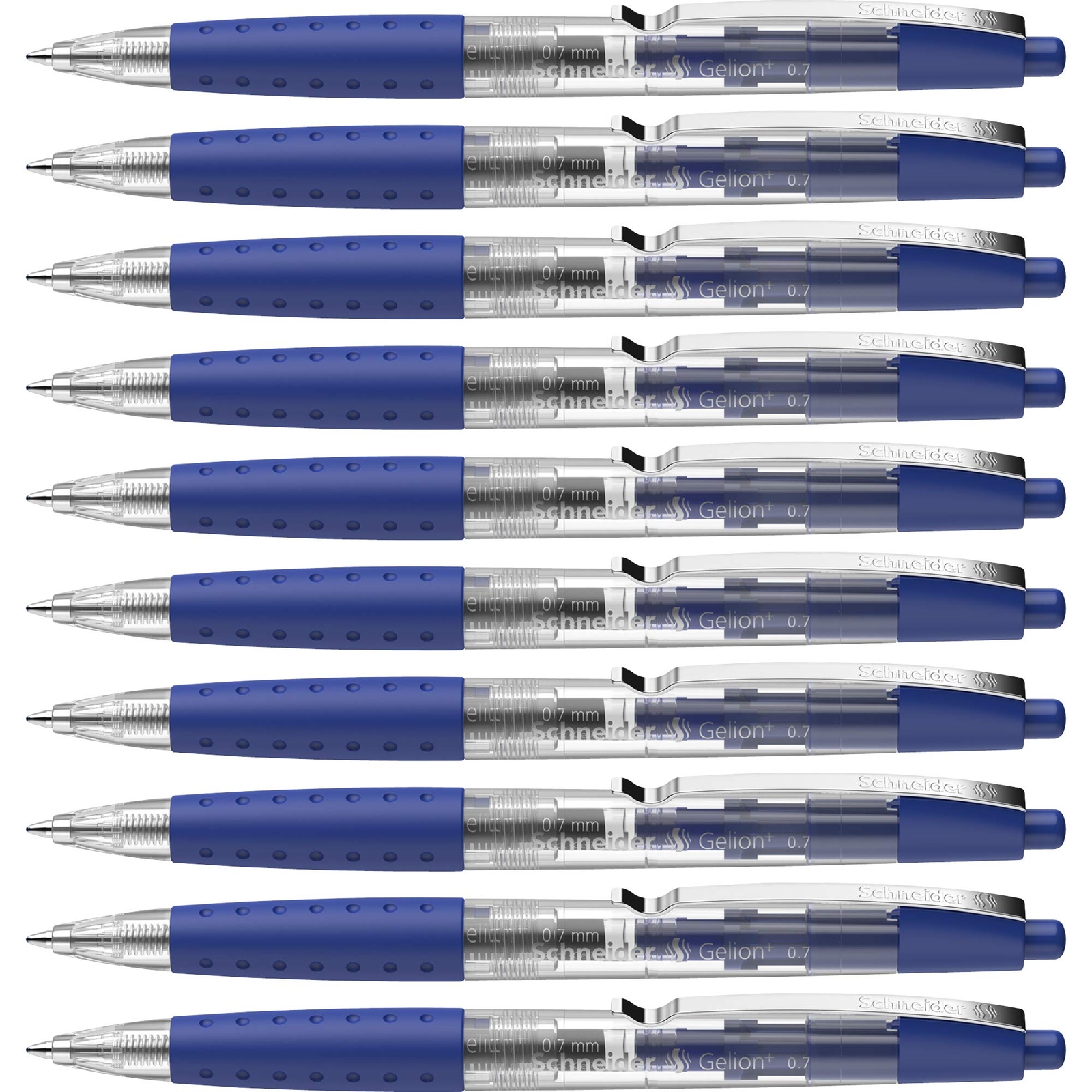 Schneider 101003 Gelion 1 Gel Pen Pack of 10 Blue