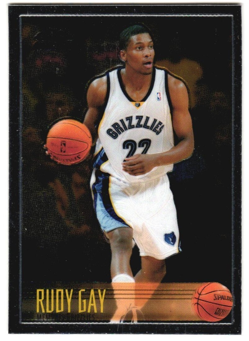 2006-07 Topps Chrome #184 Rudy Gay Rookie - NM