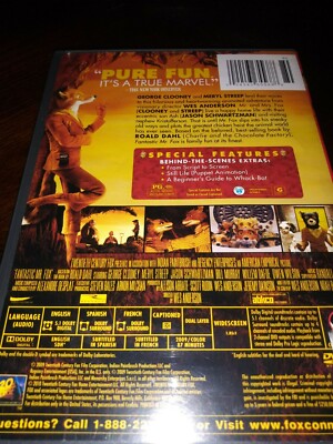 Fantastic Mr. Fox - DVD By Meryl Streep - 24543655688| eBay