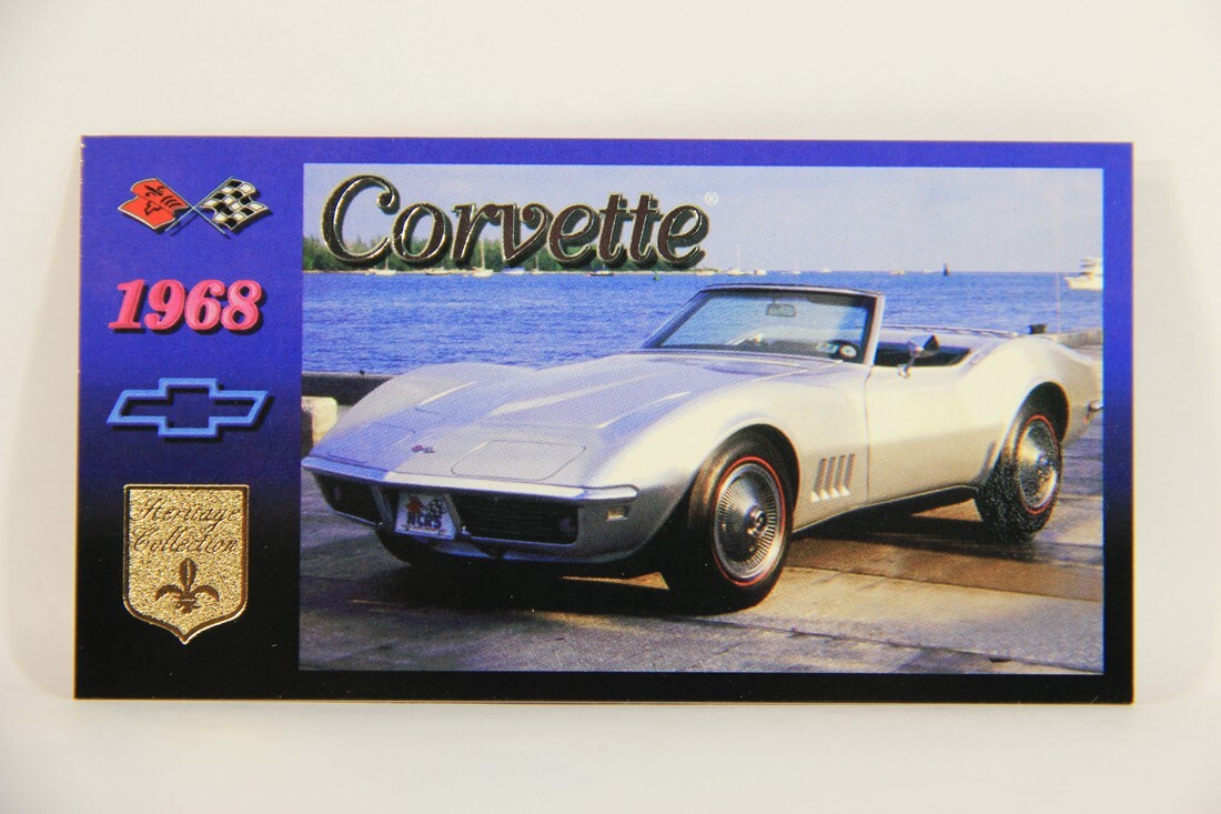 Corvette Heritage Collection 1996 Trading Card #21 - 1968