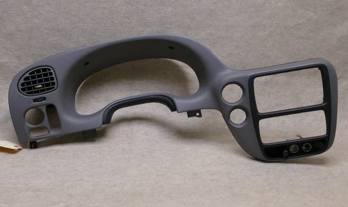 2002-09 Trailblazer Dash Instrument Cluster Gauges Bezel Trim 282 Dk Gray 74016