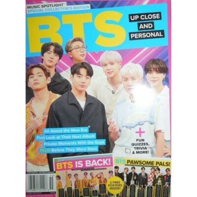 BTS up close & personal 2 POSTERS all about new era 1ST LOOK NEW ALBUM quizzes +