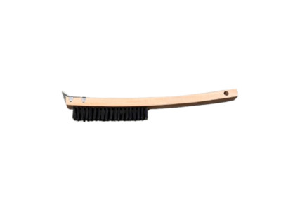 2 PACK $11 A PIECE ASCOT VT931 14'' WIRE BRUSH WITH METAL SCRAPER