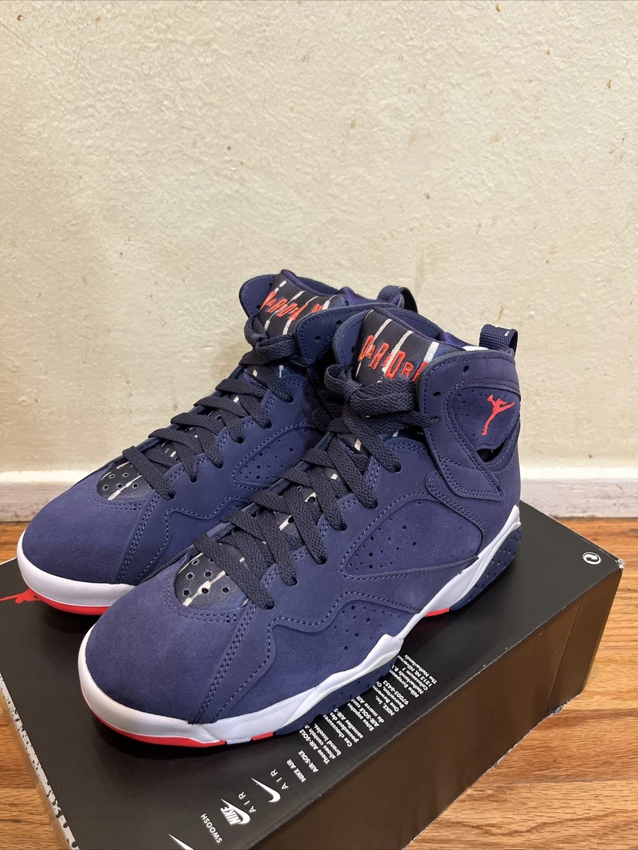 Jordan 7 shop navy blue