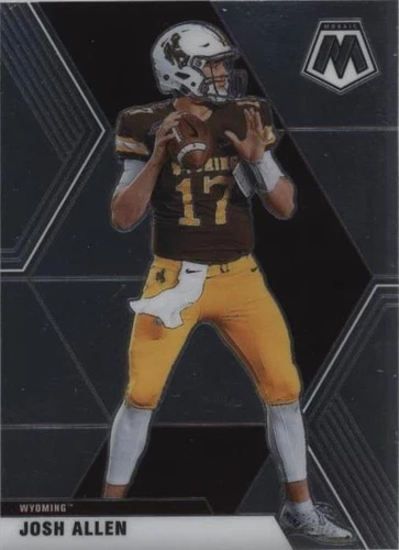 2021 Panini Mosaic Draft Picks Josh Allen #65