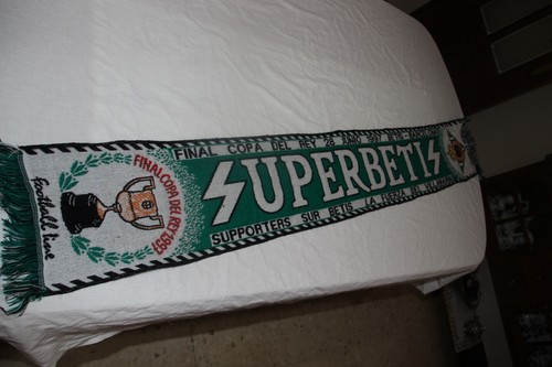 BUFANDA ULTRAS SUR REAL BETIS DE COPA DEL DEL 1.997 SCARF | eBay