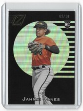 2021 Chronicles Jahmai Jones Zenith /10 Gold Rookie #6 Orioles Numbered Parallel