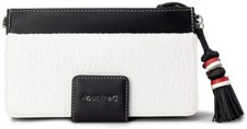 PROMO -40% Neuf DESIGUAL Sac à main Joli et élégant Noir/Blanc réf KAILA CARMEN