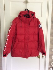 Women Canada Goose Apporoach Down Jacket Red Size S/p