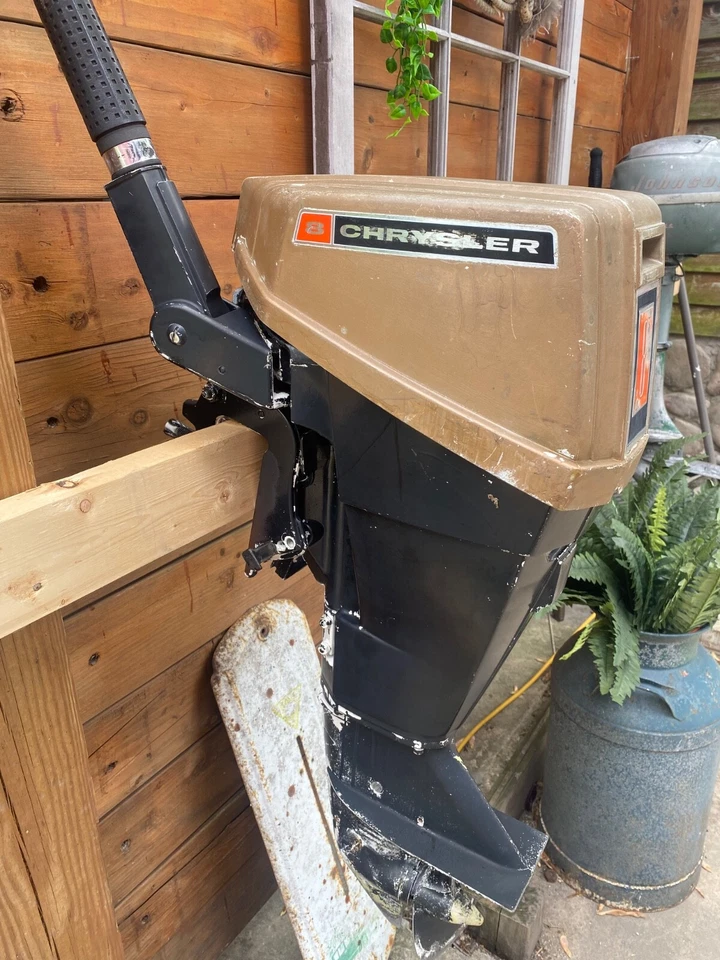 Подвесной лодочный мотор 70-х Chrysler - Изображение 2 из 4