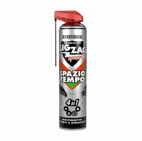 ZIG ZAG Insetticida Blattacida - 600 Ml, Effetto Residuale, Cannula Di Sicurezza